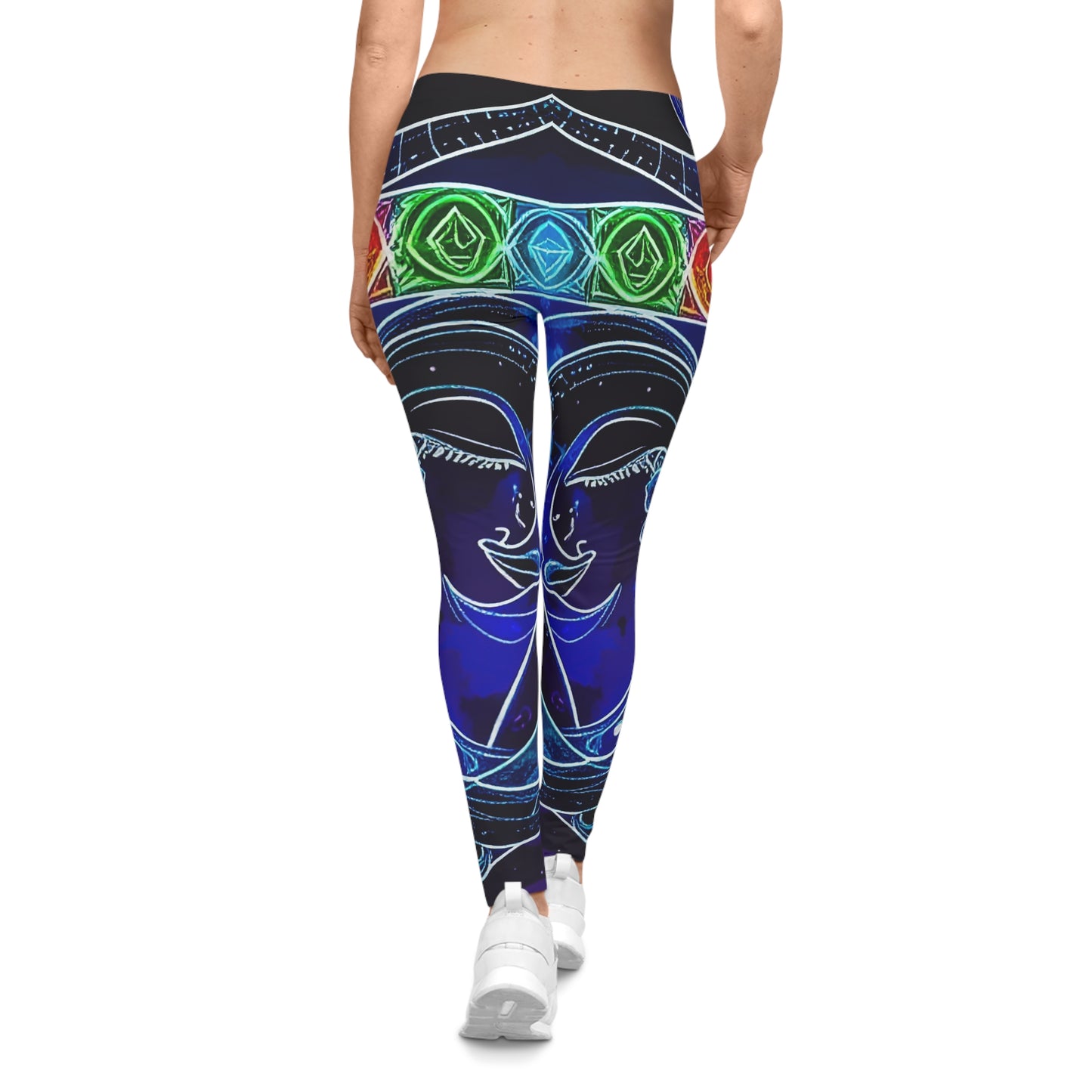 Cosmic Chakra Cluster Leggings