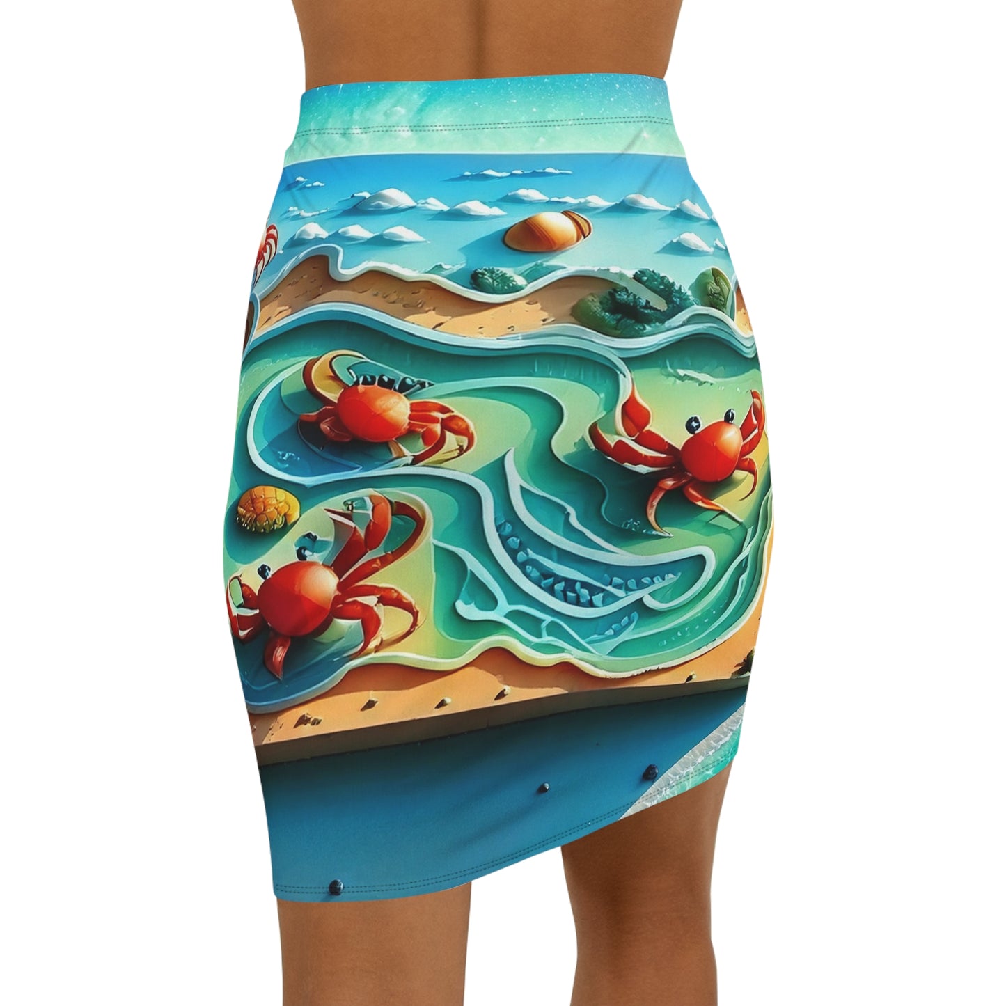 Clawed Current Skirt