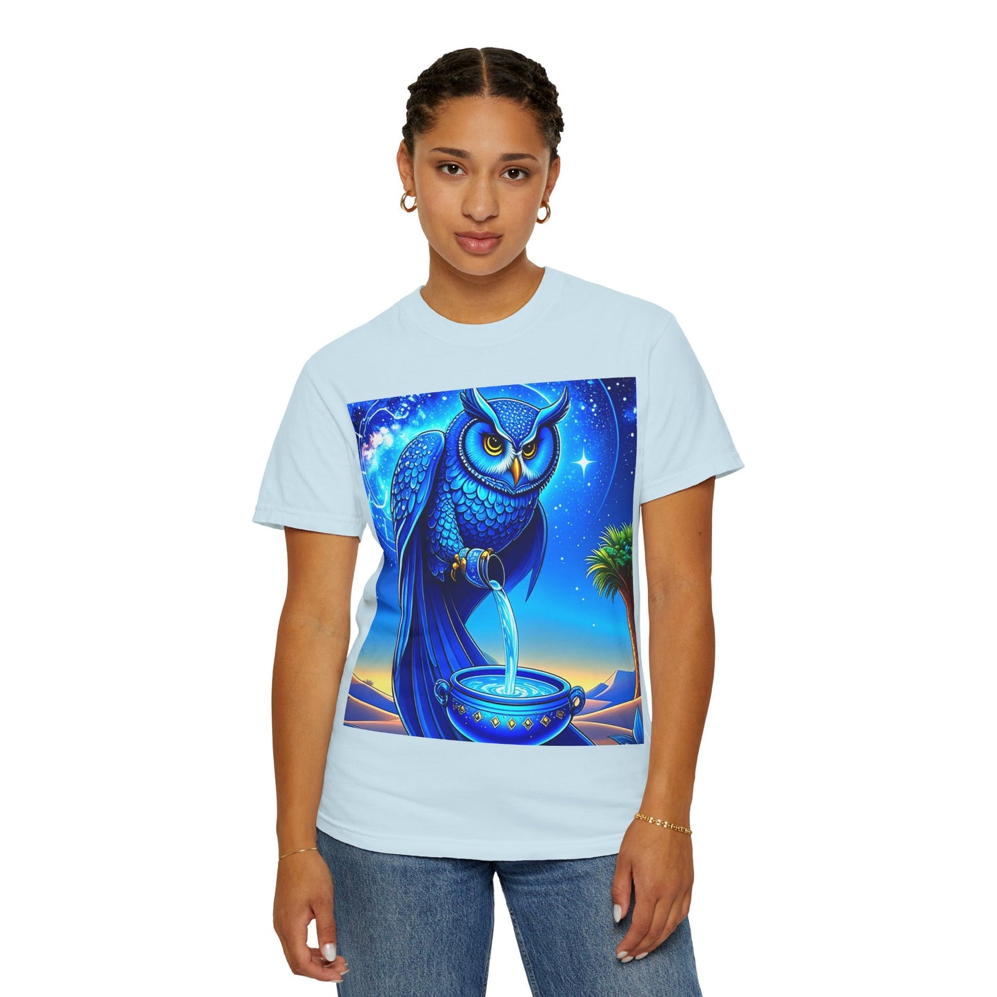 Aquarian Owl~asis Unisex T~Shirt