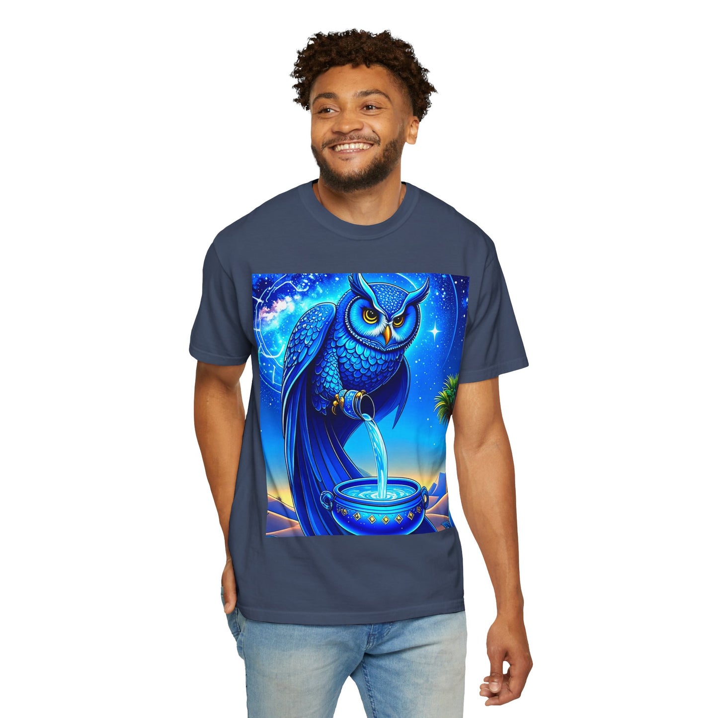 Aquarian Owl~asis Unisex T~Shirt