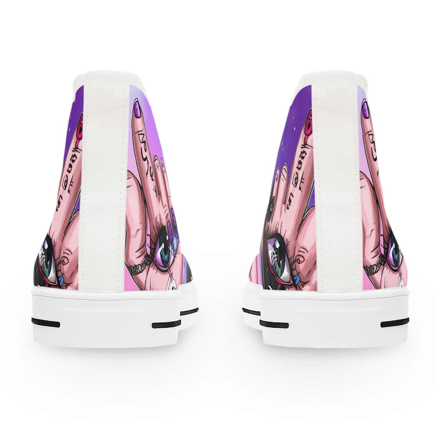 Cosmic Flip~Off Women’s High Tops