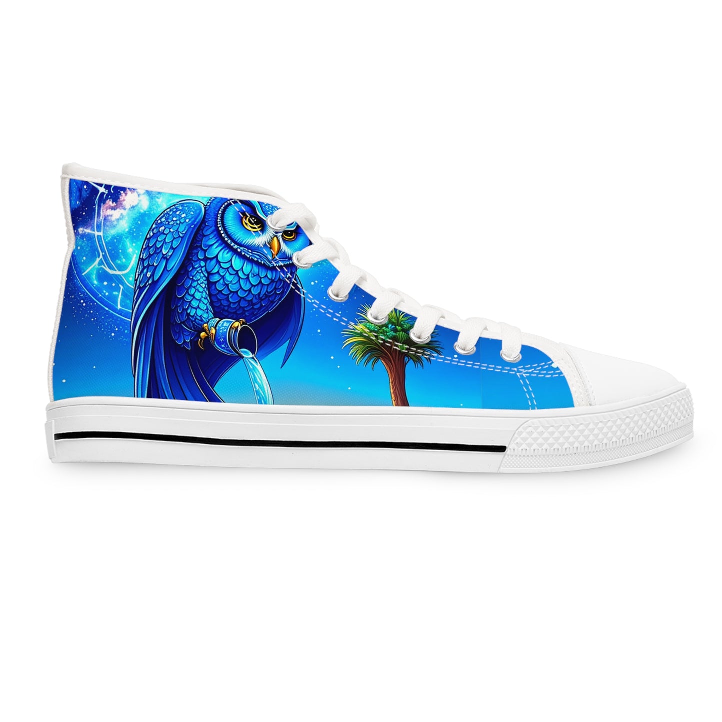 Aquarian Owl~asis Women’s High Tops