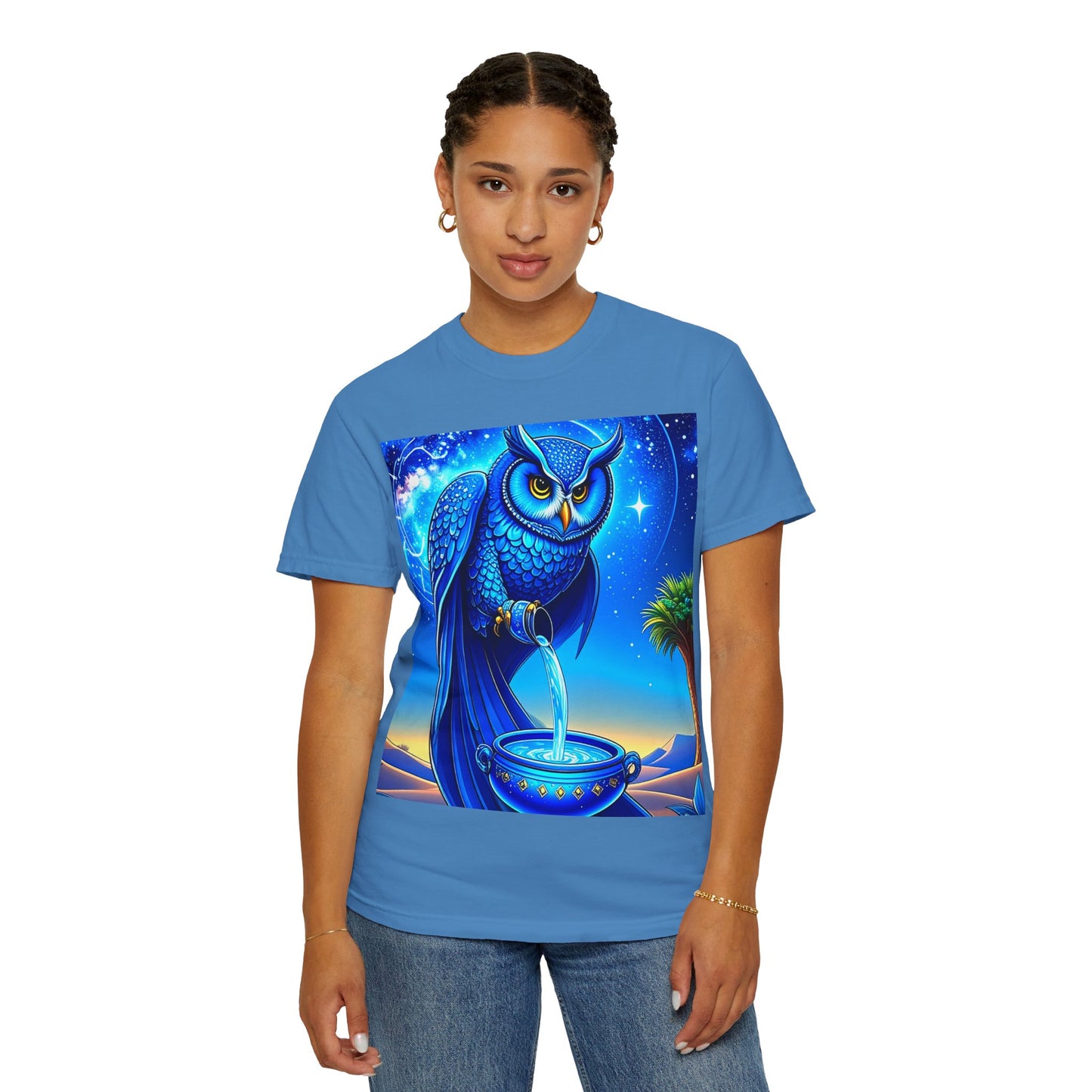 Aquarian Owl~asis Unisex T~Shirt
