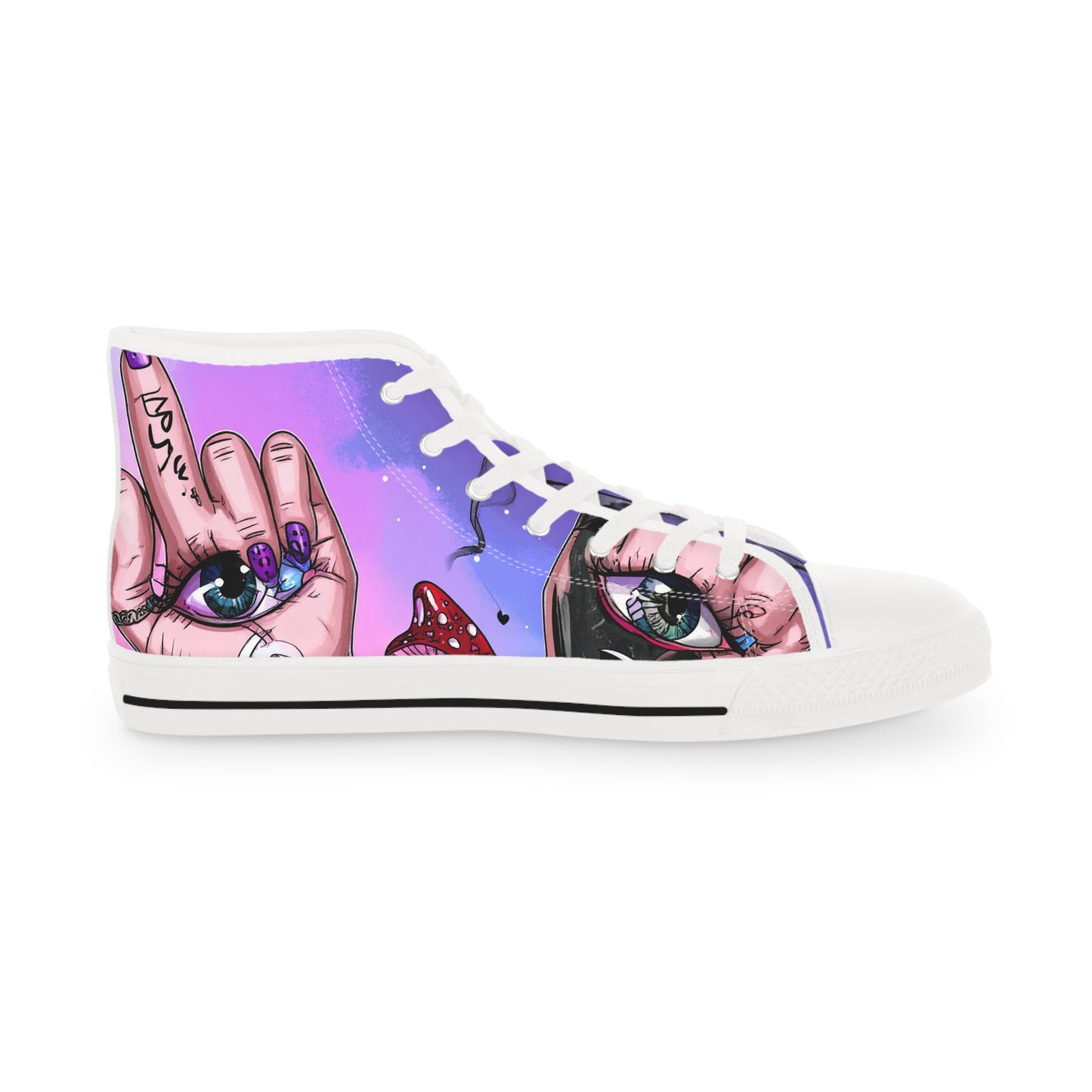 Cosmic Flip~Off Men’s High Tops