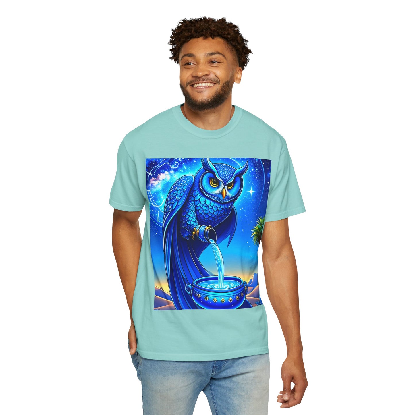 Aquarian Owl~asis Unisex T~Shirt