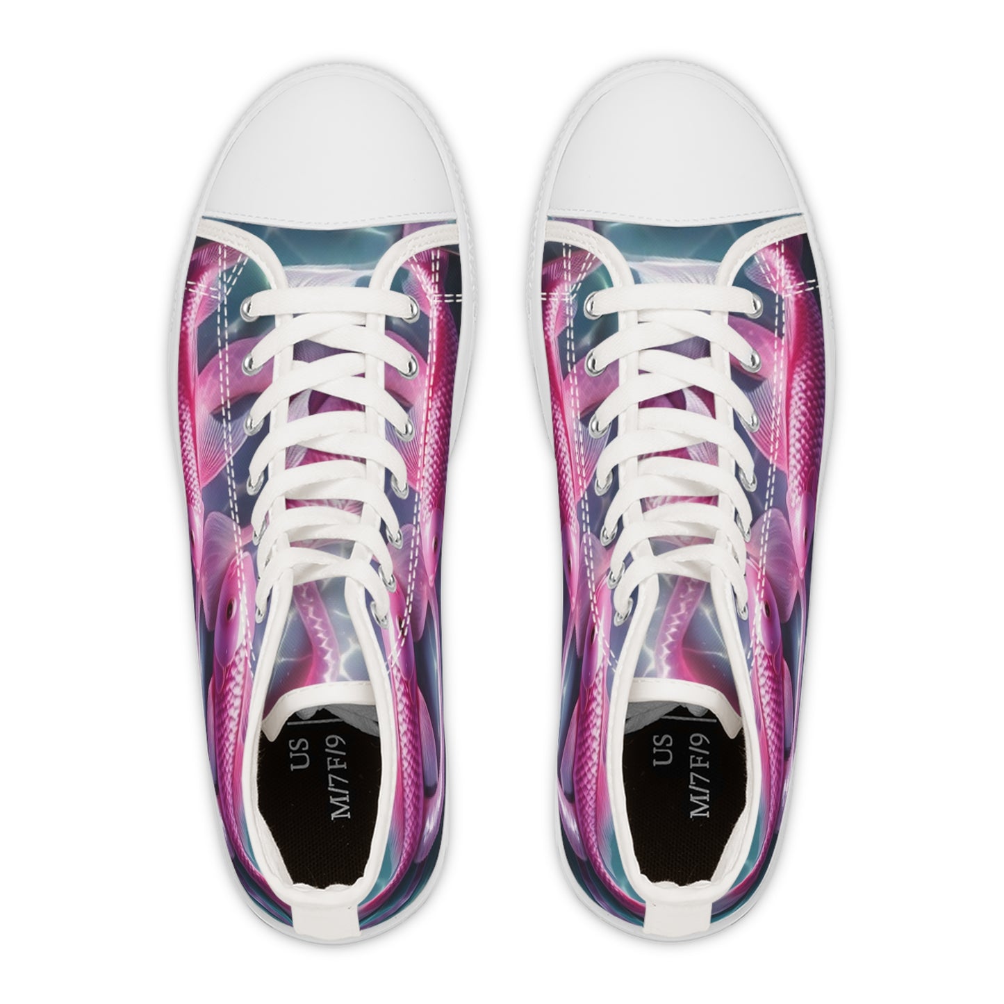 Pretty in Pink Pi~Seas Women’s High Tops