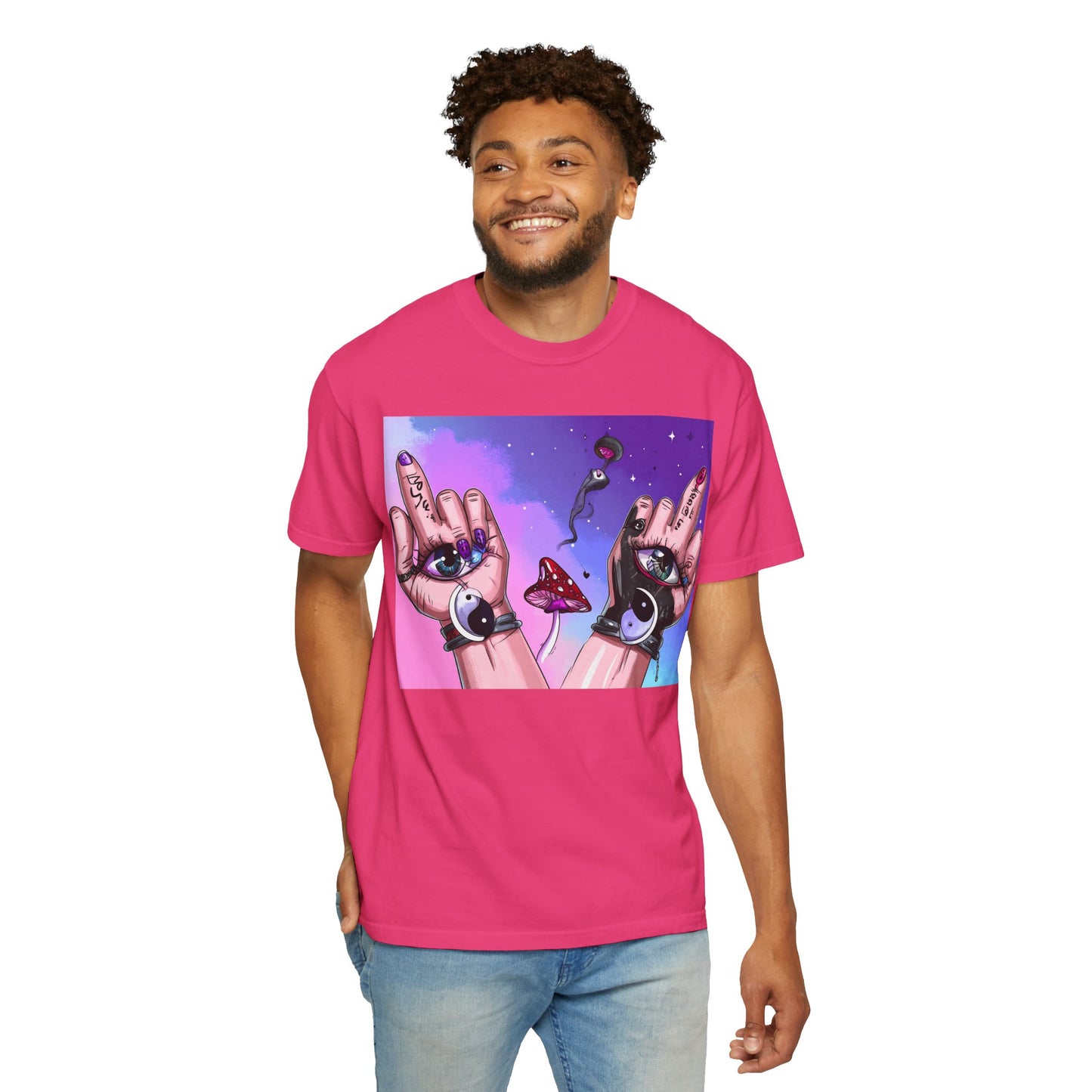 Cosmic Flip~Off Unisex T~Shirt