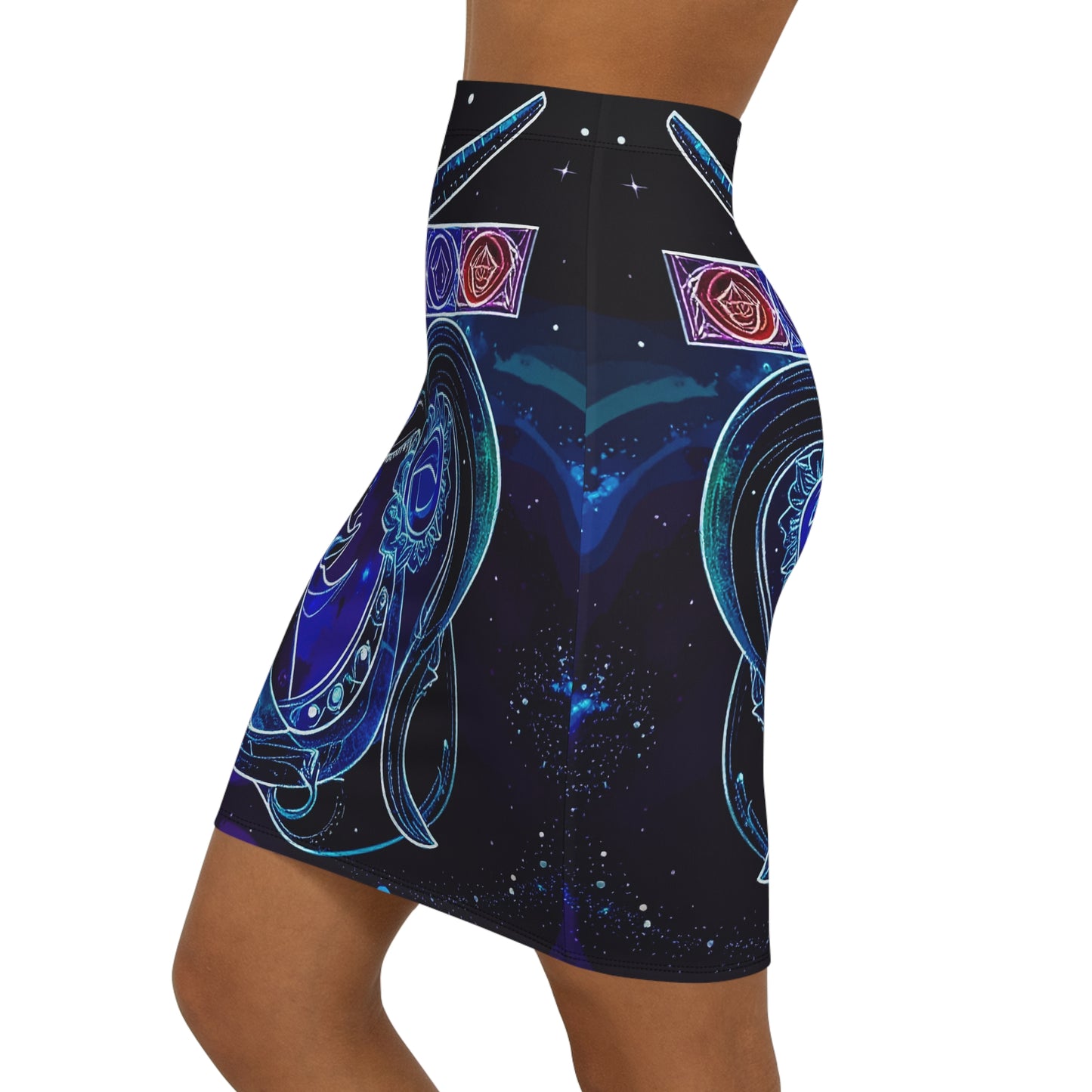 Cosmic Chakra Cluster Skirt