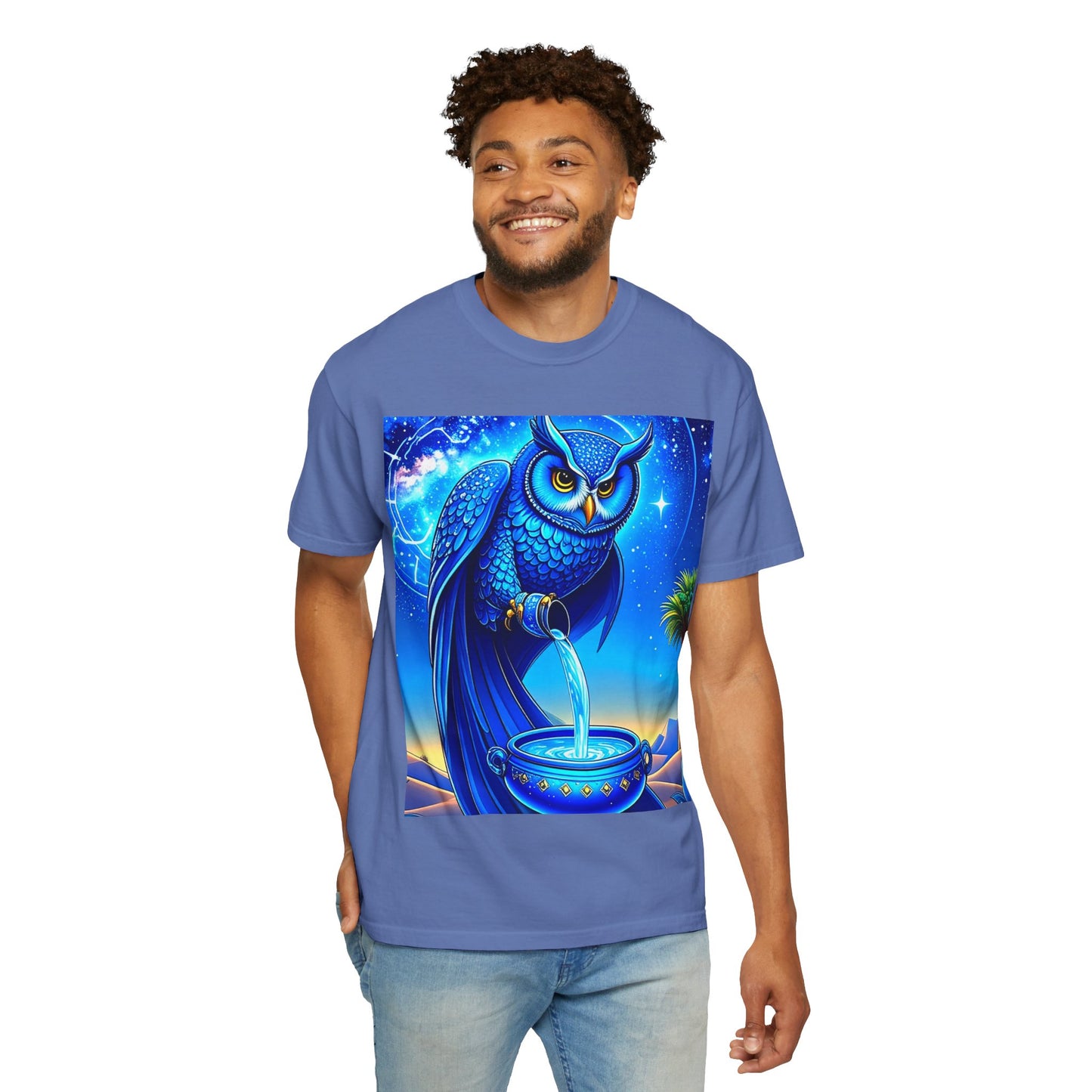 Aquarian Owl~asis Unisex T~Shirt