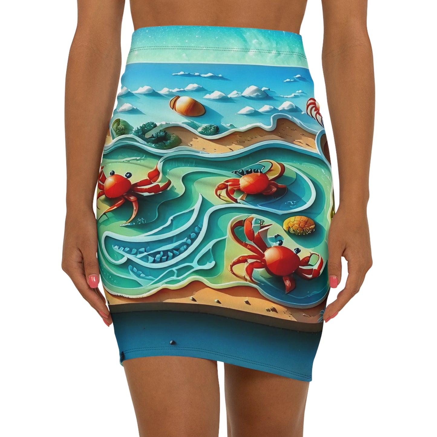 Clawed Current Skirt