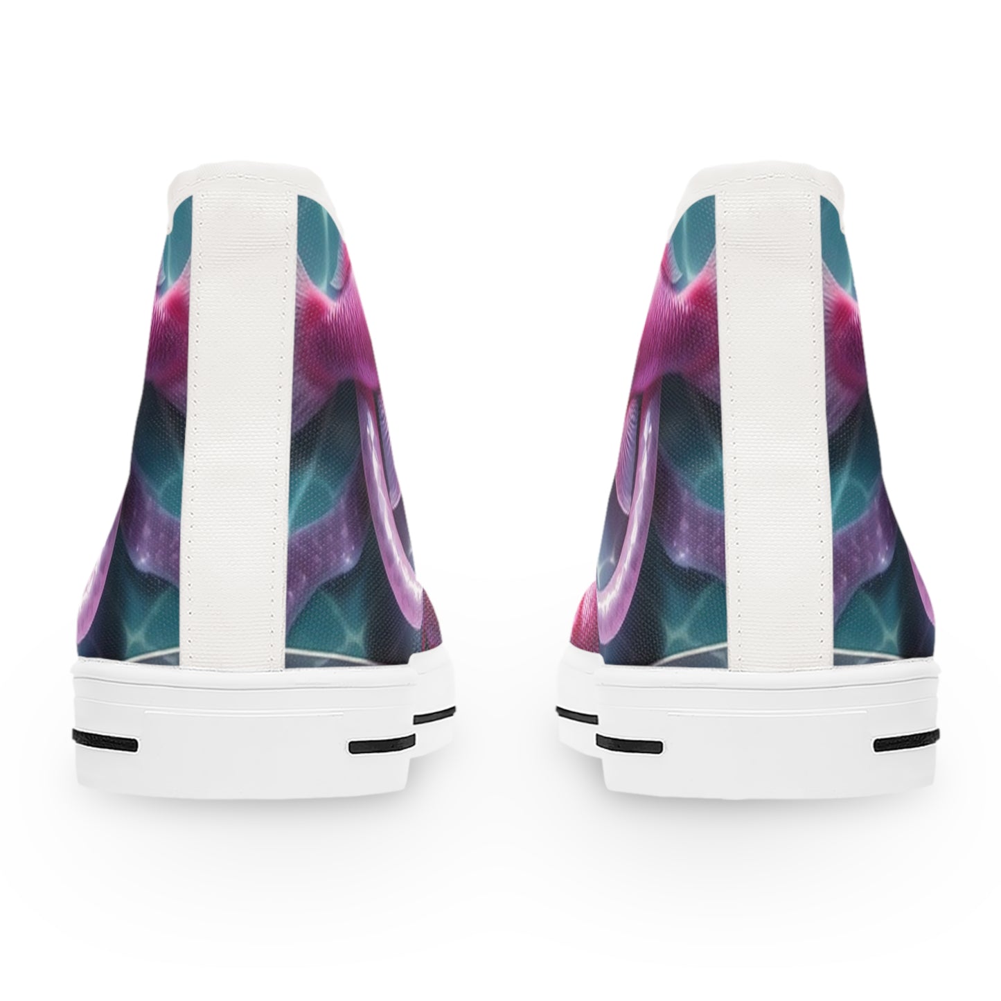 Pretty in Pink Pi~Seas Women’s High Tops