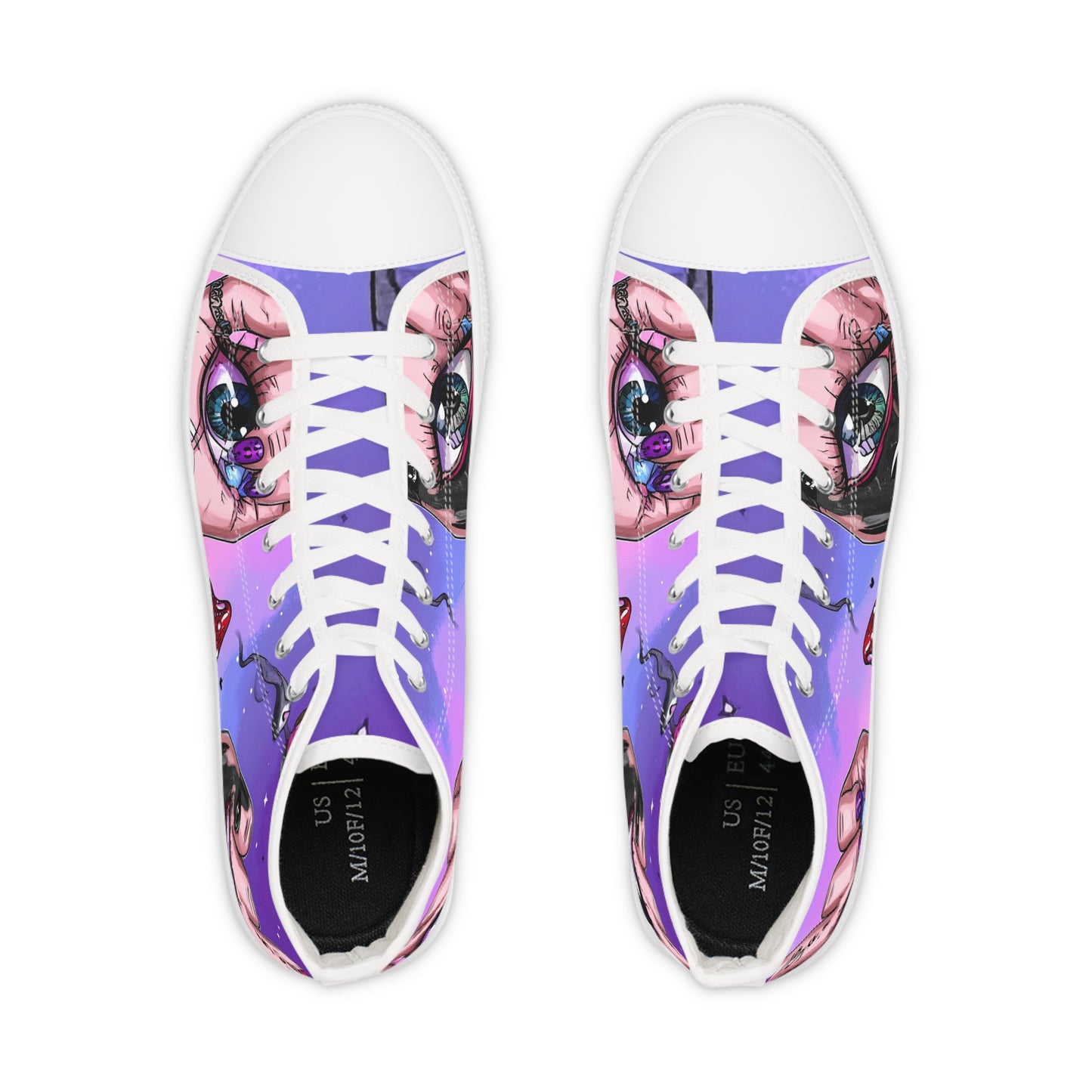 Cosmic Flip~Off Men’s High Tops