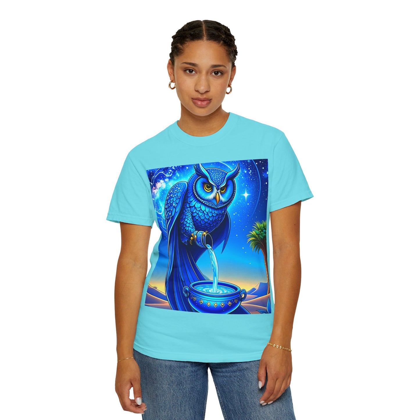 Aquarian Owl~asis Unisex T~Shirt