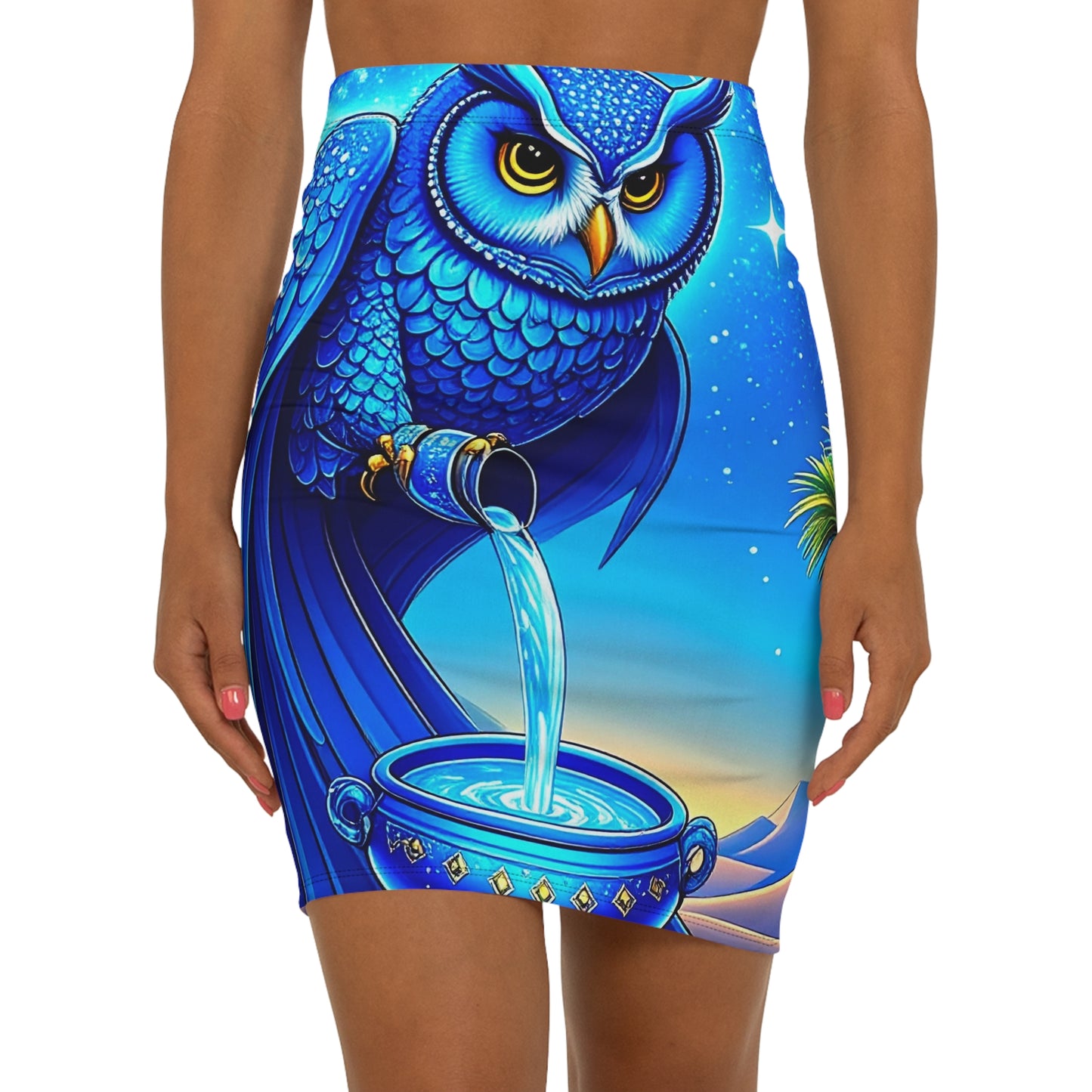 Aquarian Owl~asis Skirt