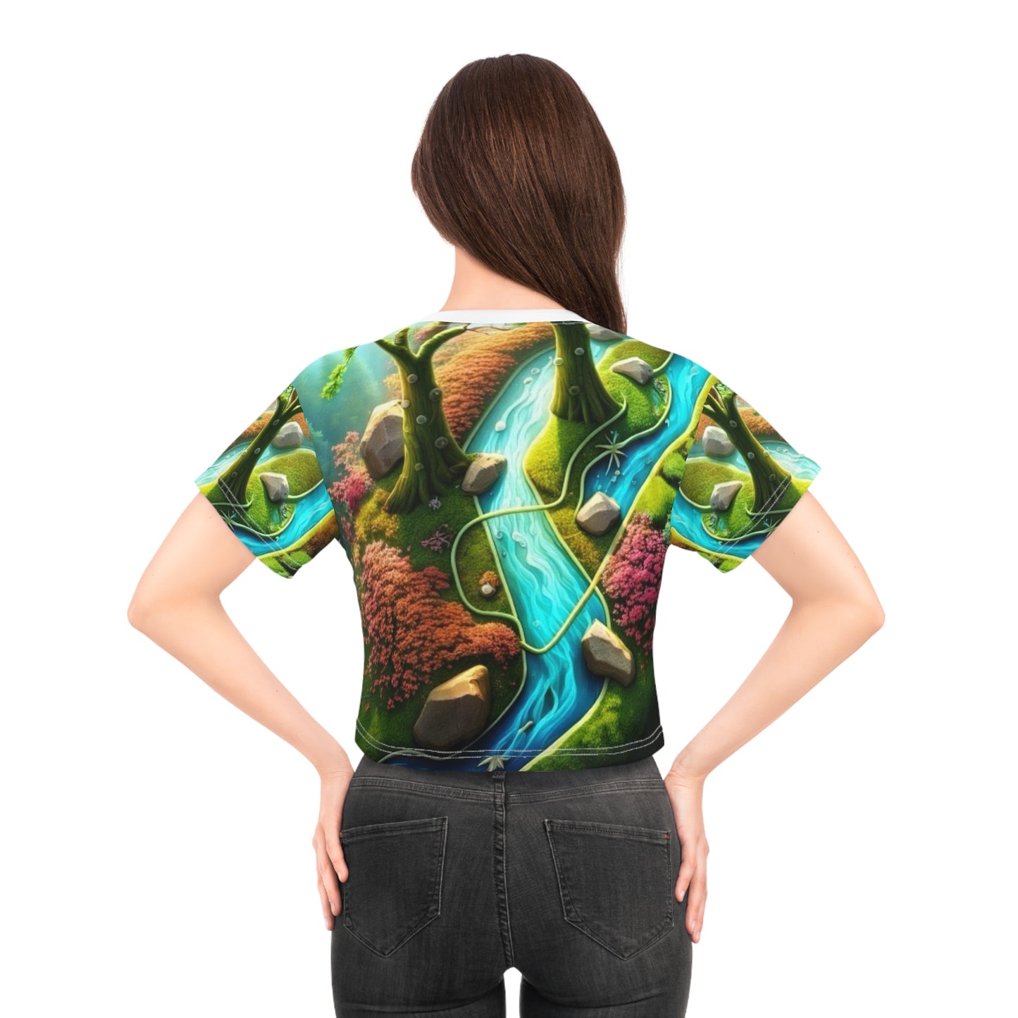 Find Me In The Forest Crop Tee