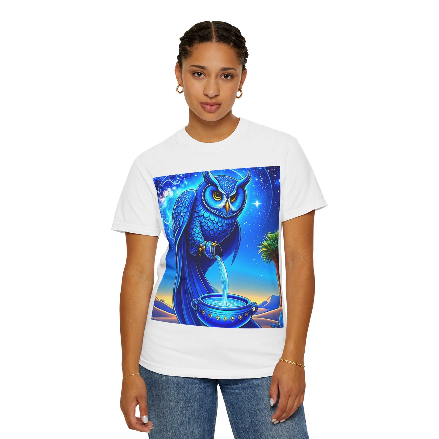 Aquarian Owl~asis Unisex T~Shirt