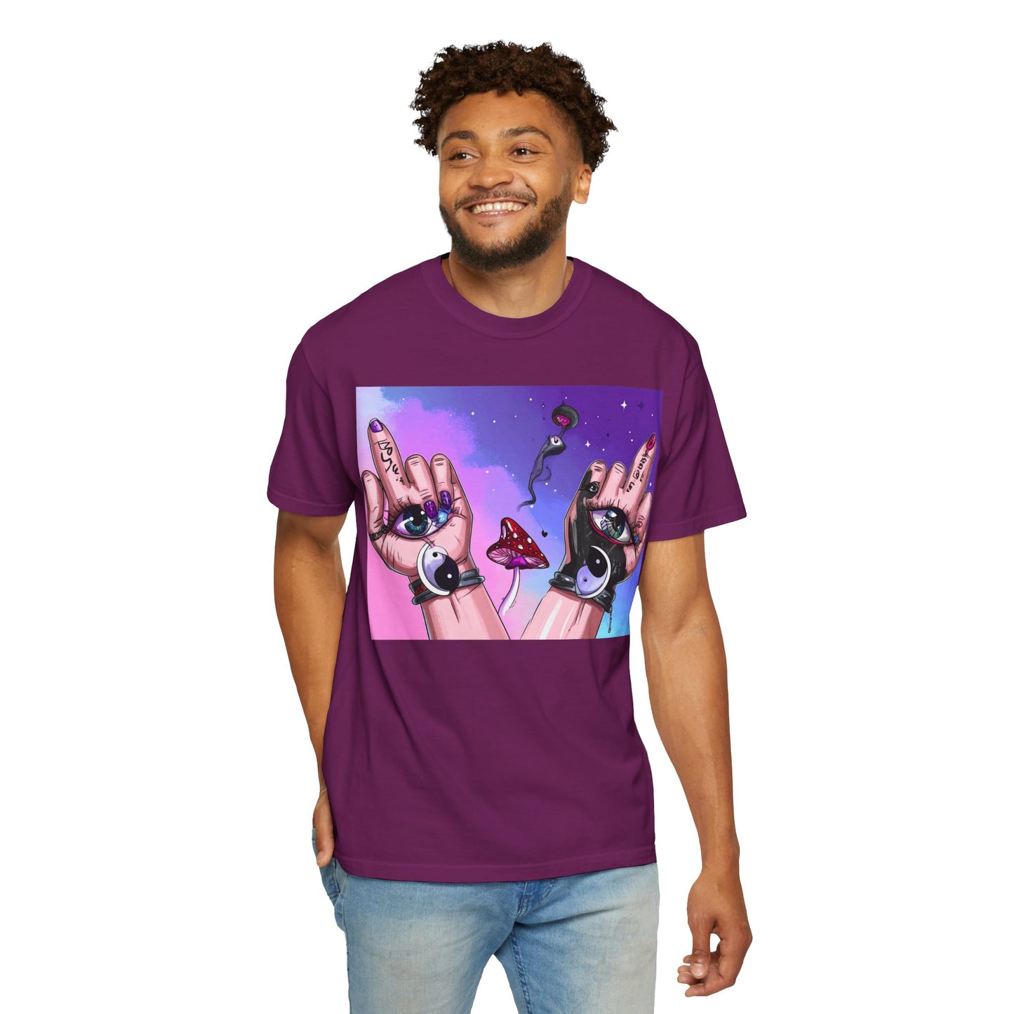 Cosmic Flip~Off Unisex T~Shirt