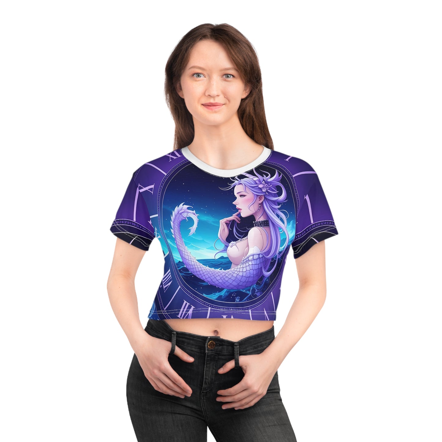 Siren Of The Seas Crop Tee