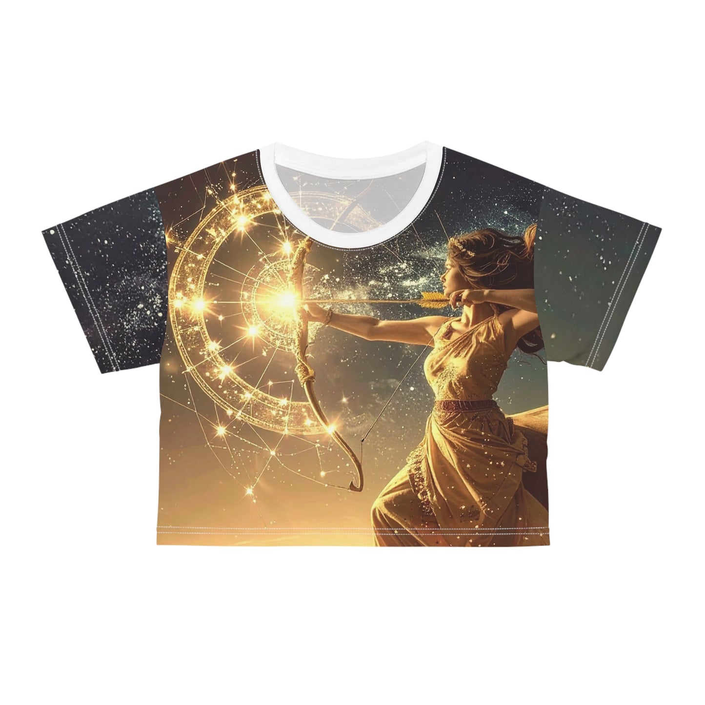Centaur Of The Stars Crop Tee