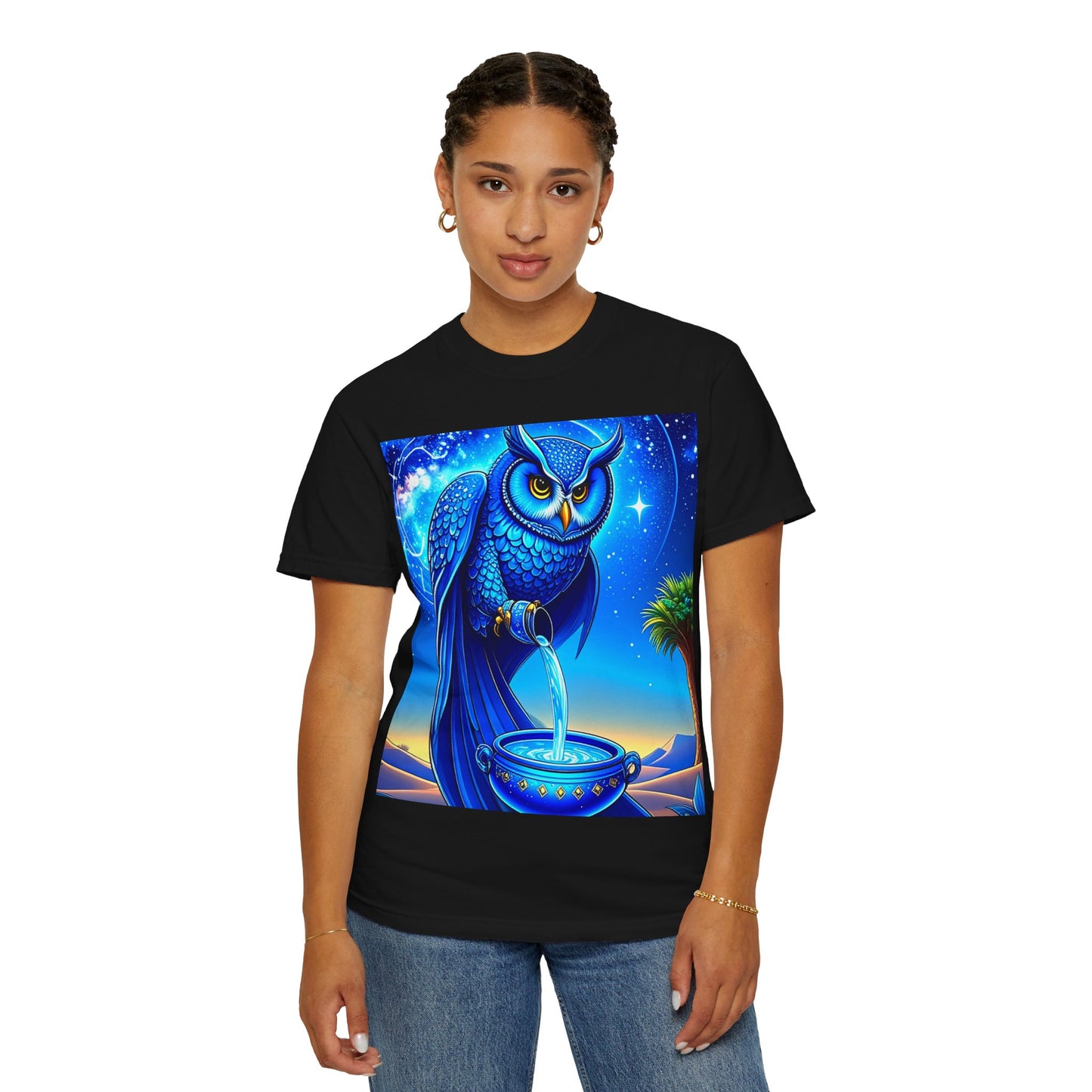 Aquarian Owl~asis Unisex T~Shirt