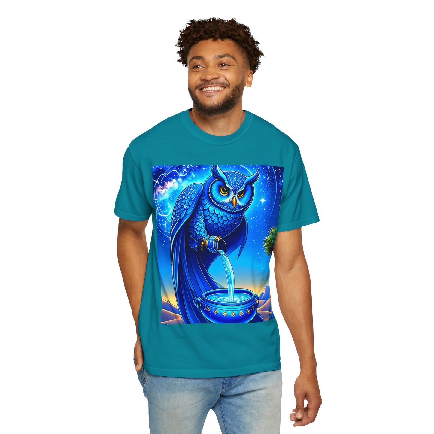 Aquarian Owl~asis Unisex T~Shirt