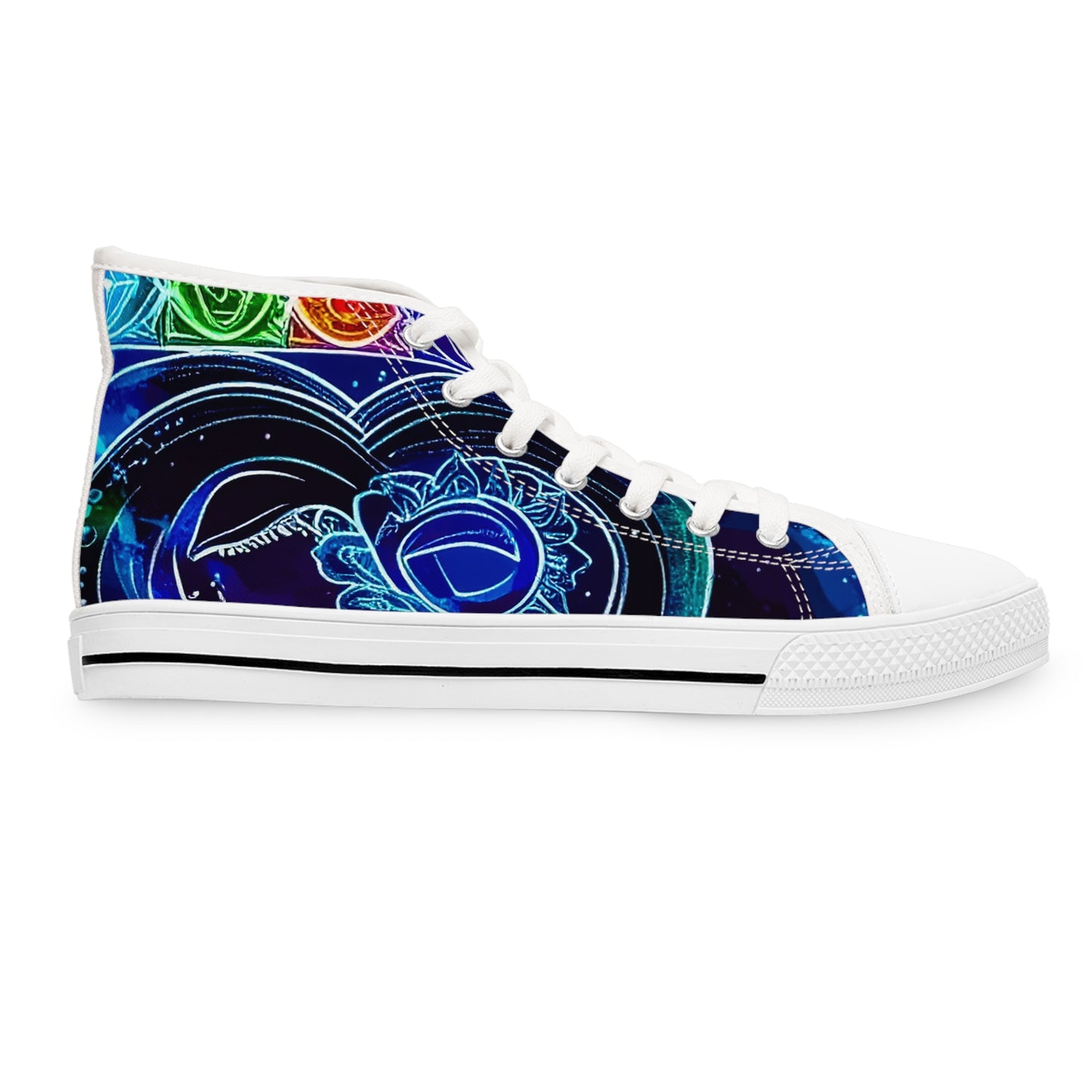 Cosmic Chakra Cluster Women’s High Tops