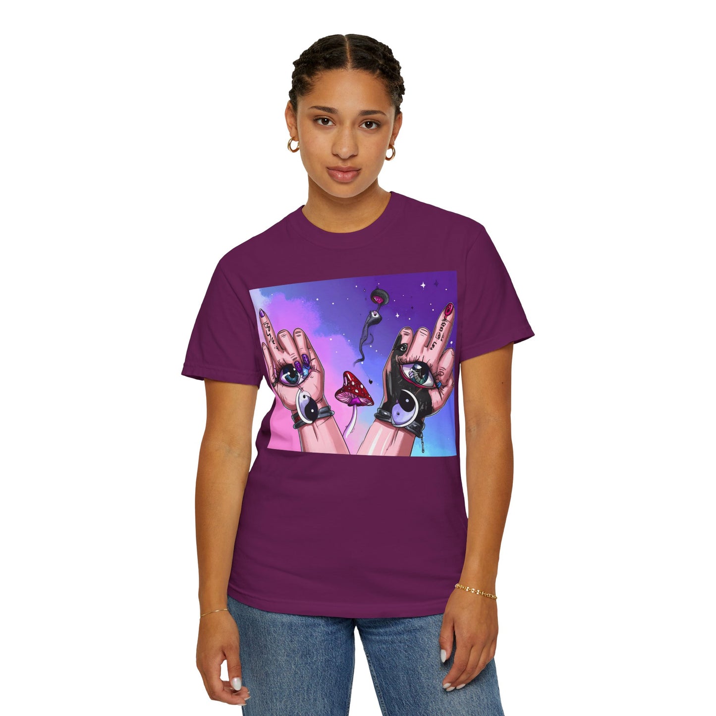 Cosmic Flip~Off Unisex T~Shirt