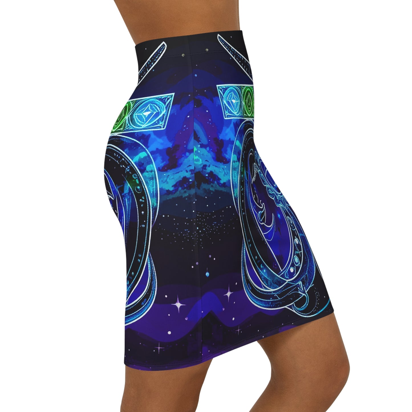 Cosmic Chakra Cluster Skirt