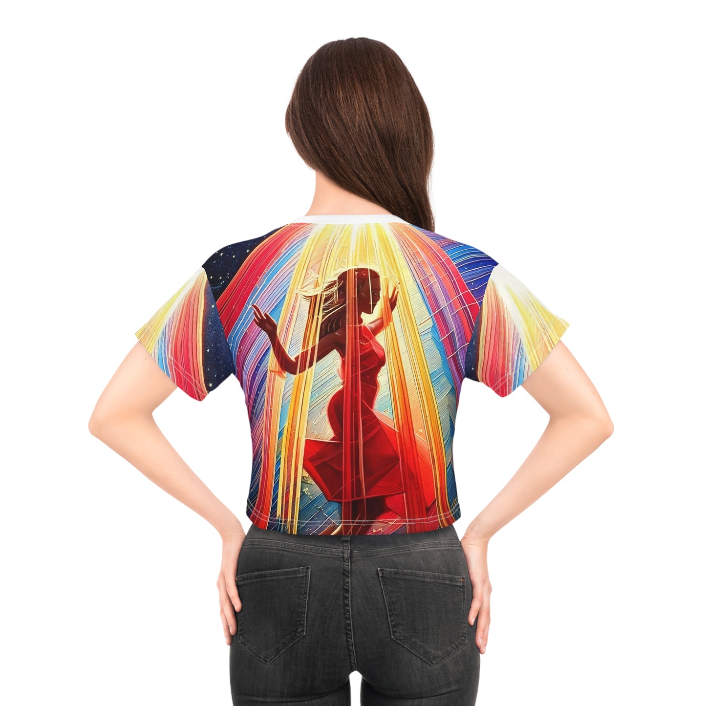 Earthly Dancer Crop Tee