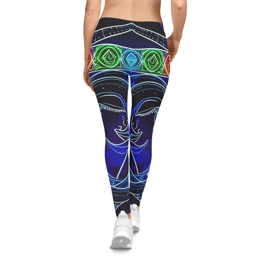 Cosmic Chakra Cluster Leggings