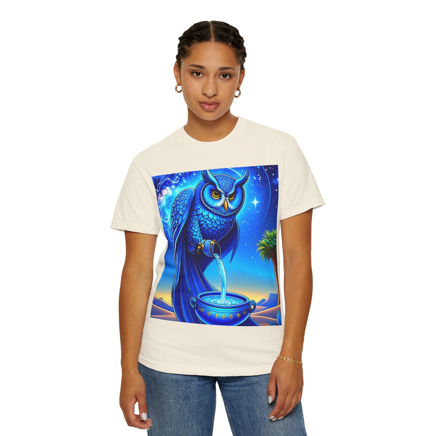 Aquarian Owl~asis Unisex T~Shirt