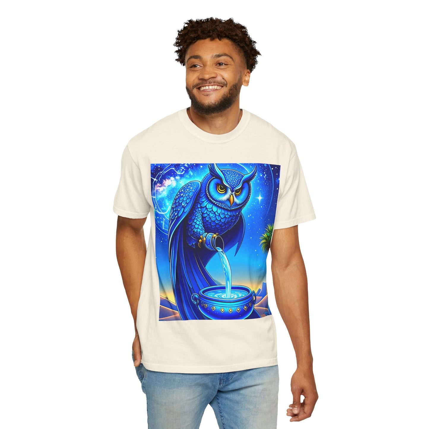Aquarian Owl~asis Unisex T~Shirt