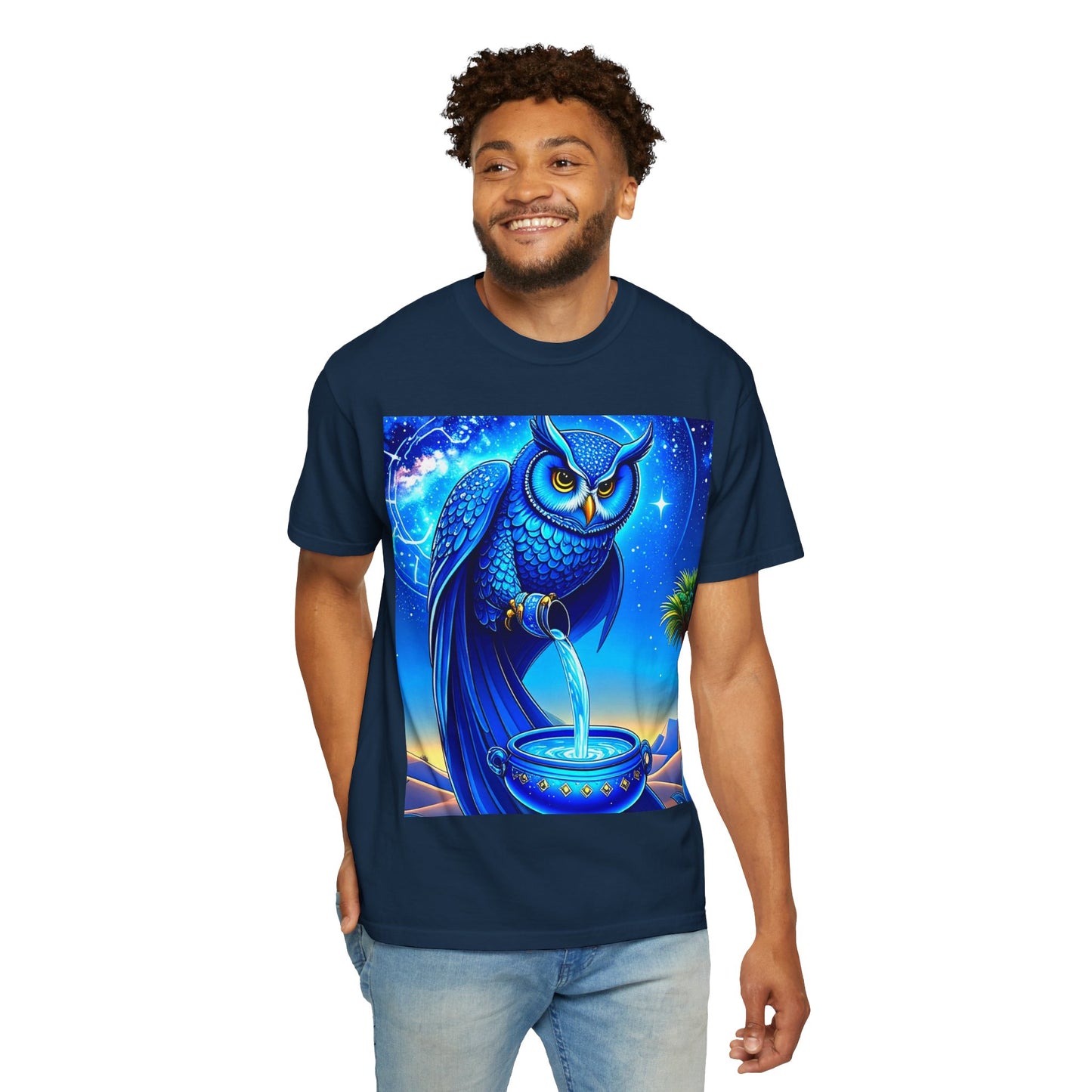 Aquarian Owl~asis Unisex T~Shirt