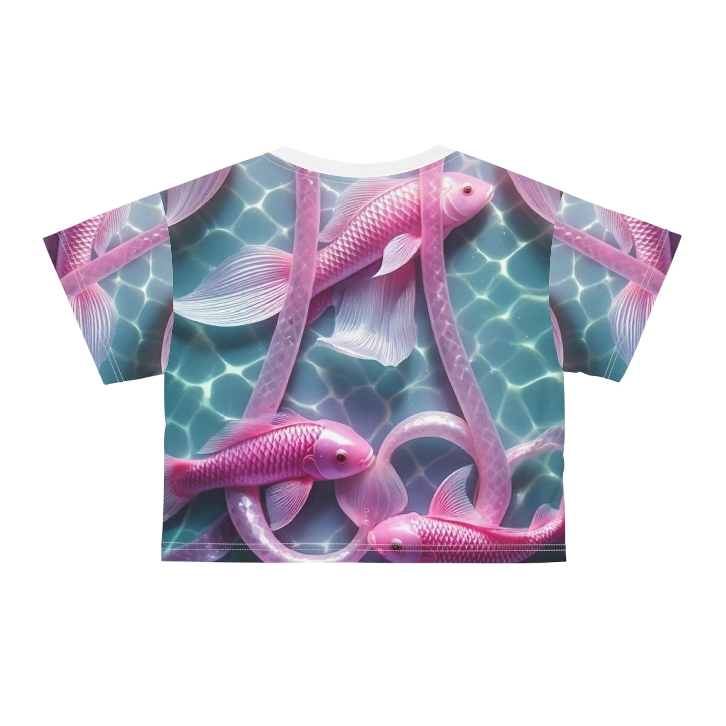 Pretty in Pink Pi~Seas Crop Tee