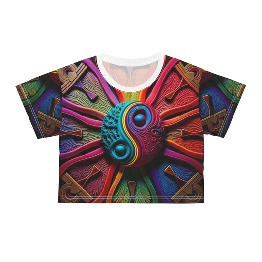 Bal~ANKH~ced Crop Tee