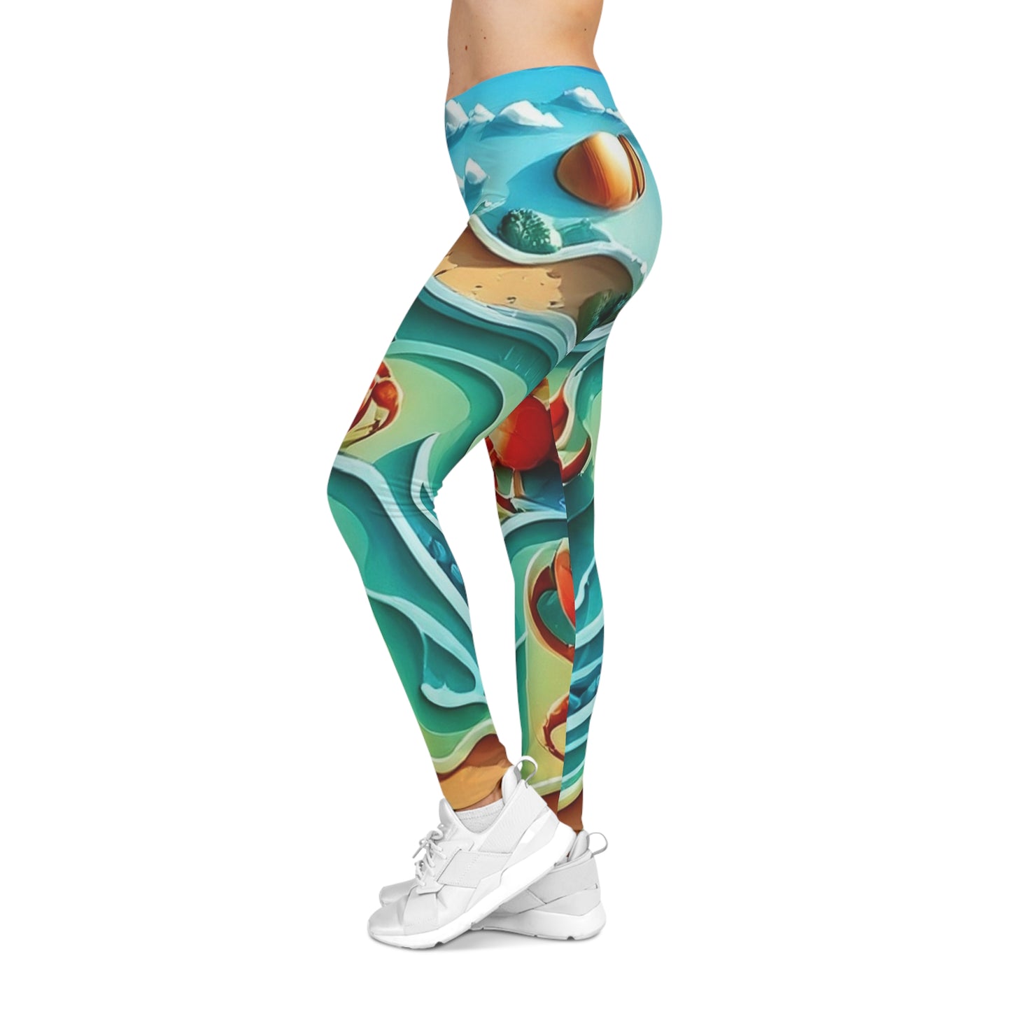 Clawed Current Leggings