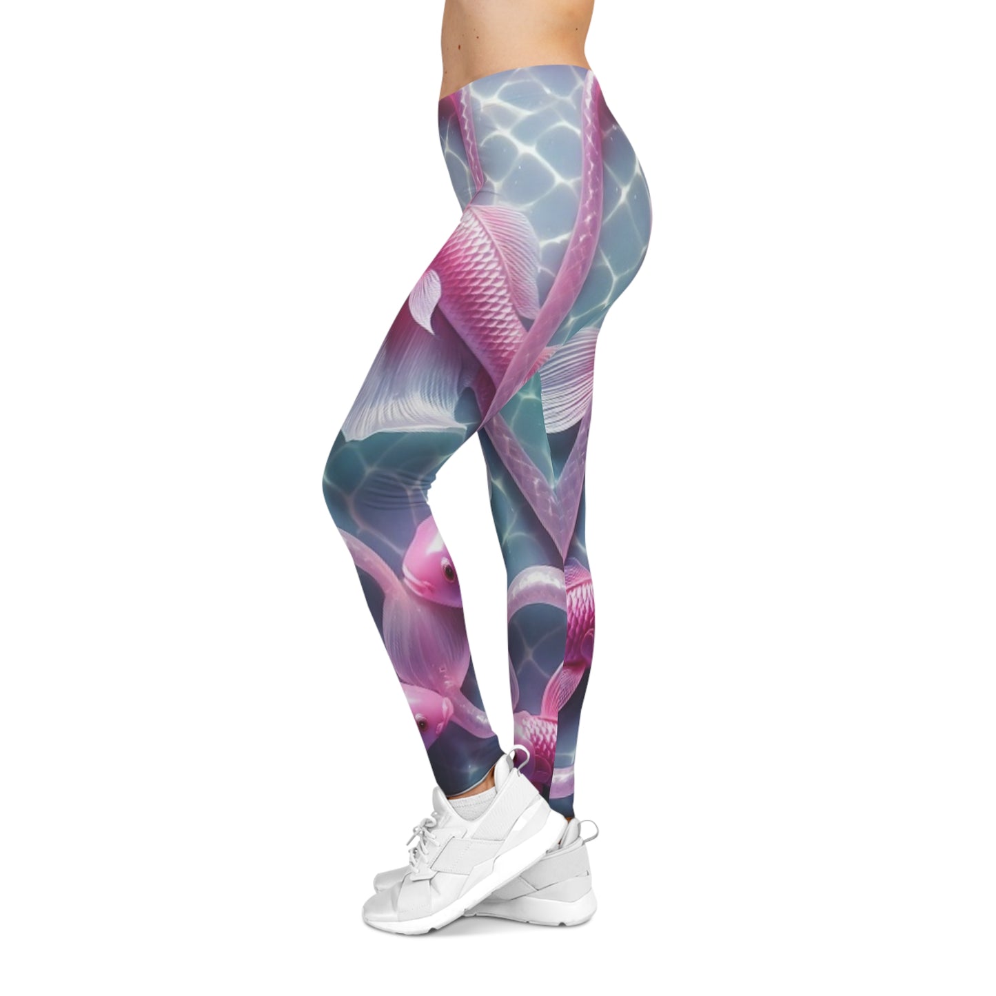 Pretty in Pink Pi~Seas Leggings