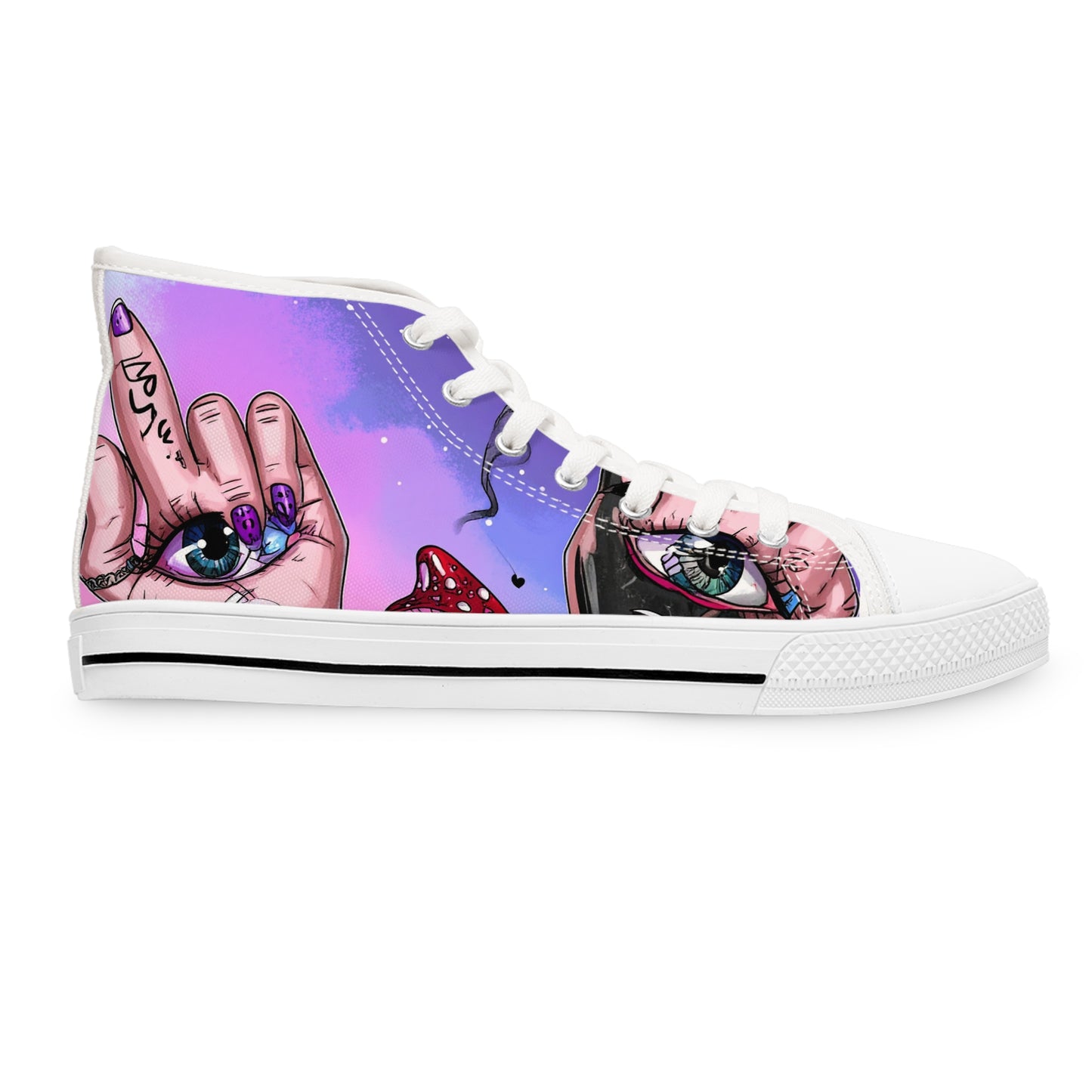 Cosmic Flip~Off Women’s High Tops