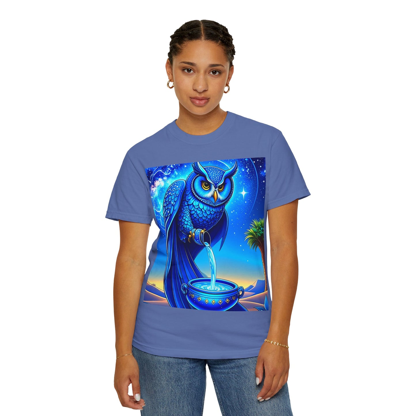 Aquarian Owl~asis Unisex T~Shirt