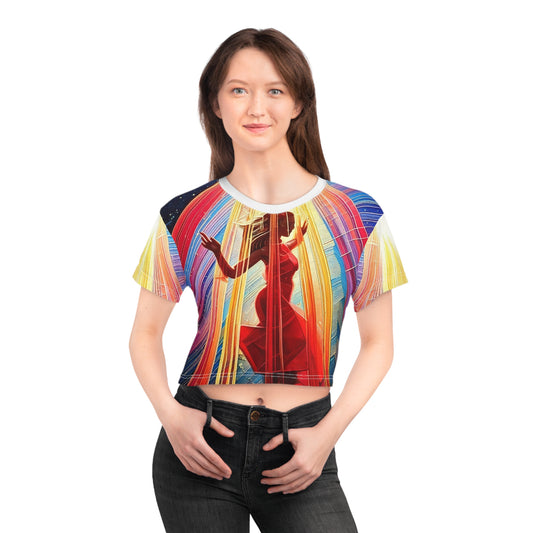 Earthly Dancer Crop Tee