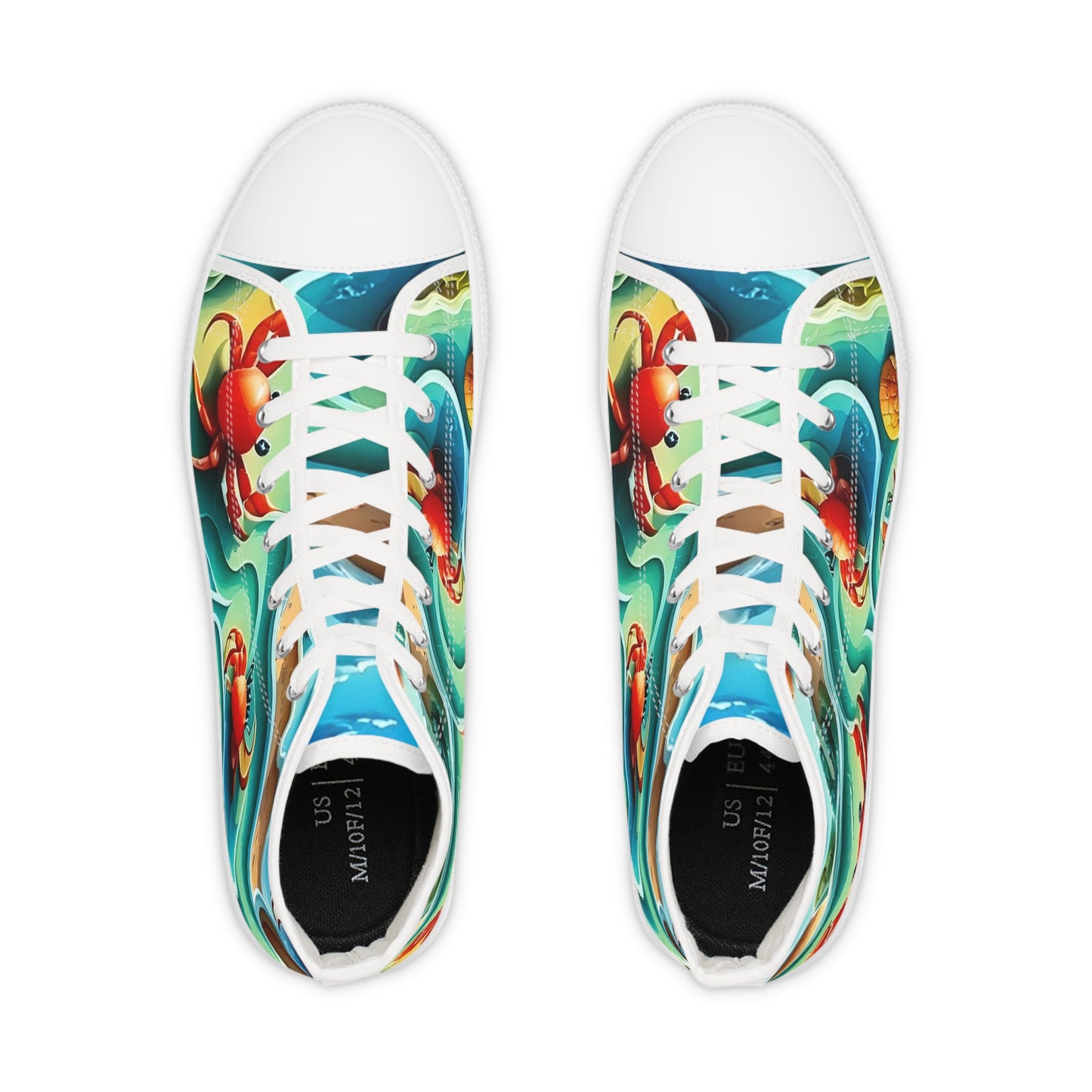 Clawed Current Men’s High Tops