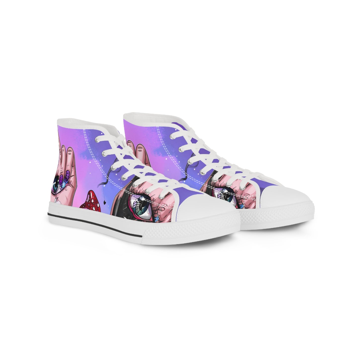 Cosmic Flip~Off Men’s High Tops