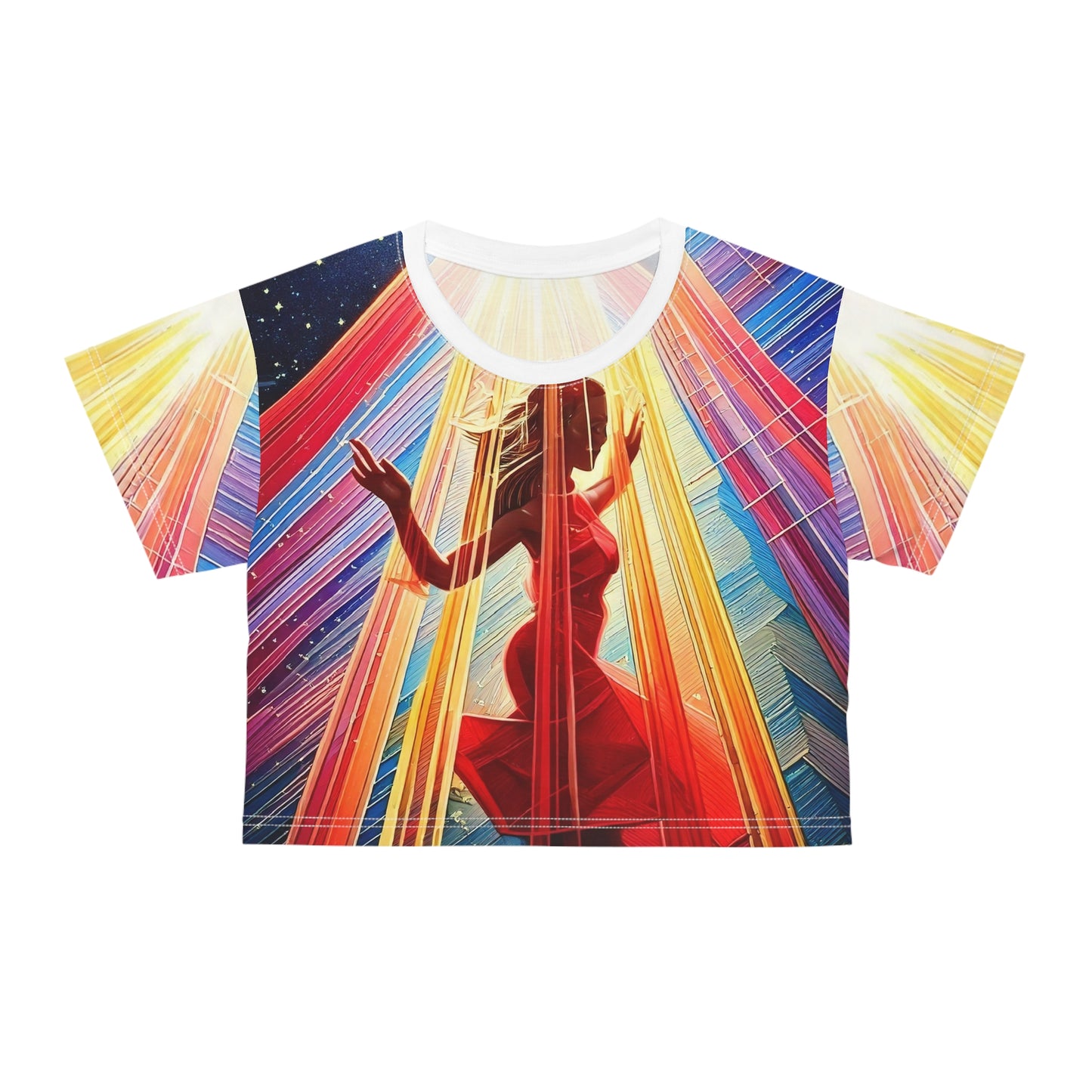 Earthly Dancer Crop Tee