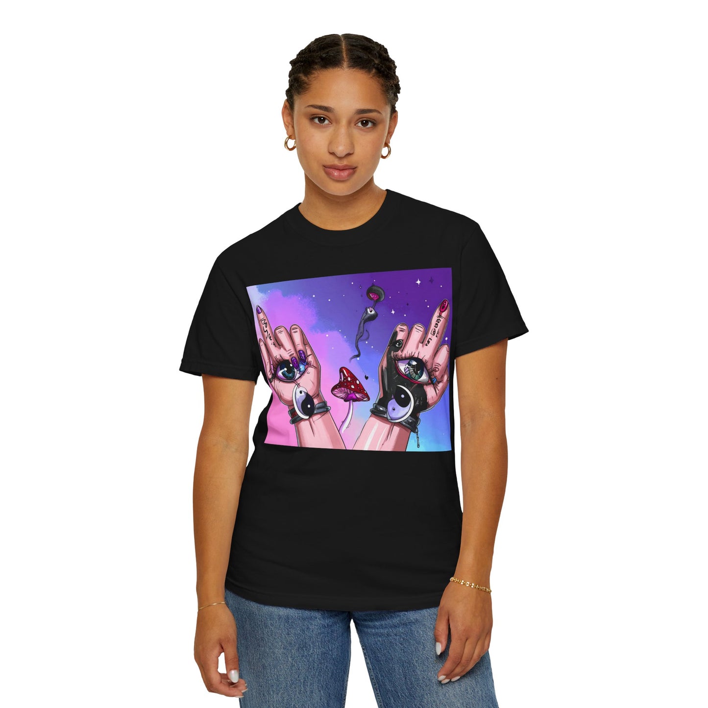 Cosmic Flip~Off Unisex T~Shirt