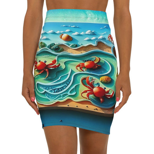 Clawed Current Skirt