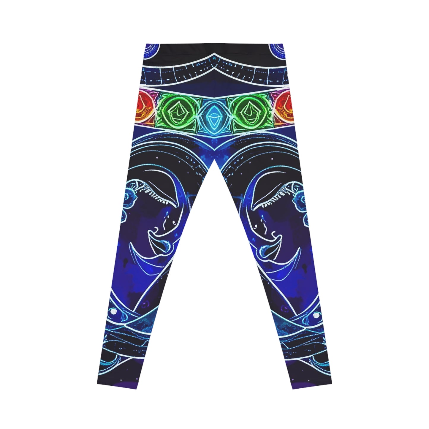 Cosmic Chakra Cluster Leggings