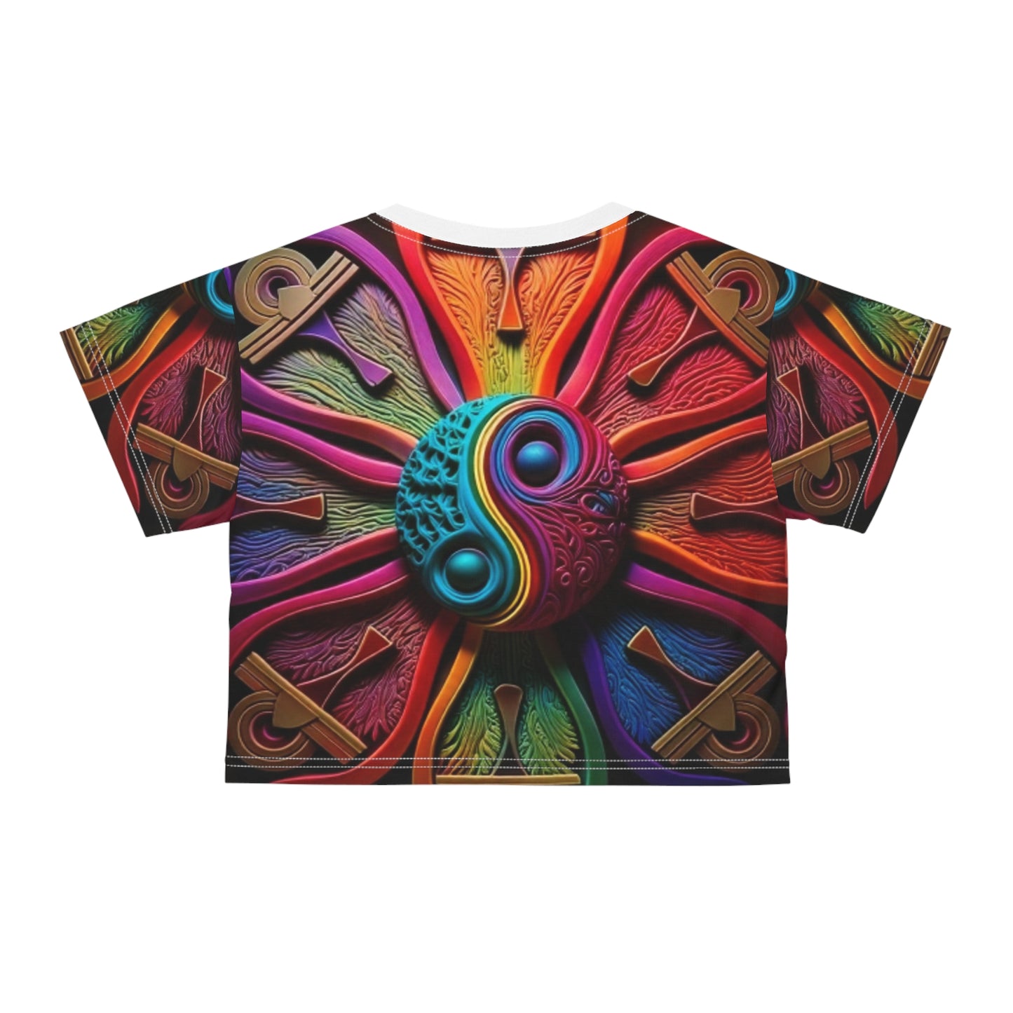 Bal~ANKH~ced Crop Tee