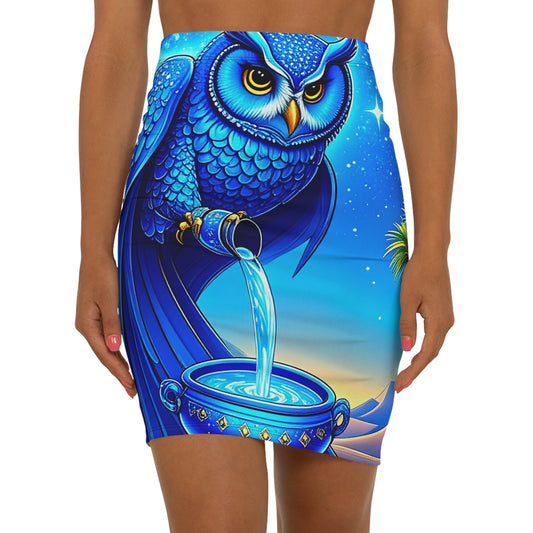 Aquarian Owl~asis Skirt
