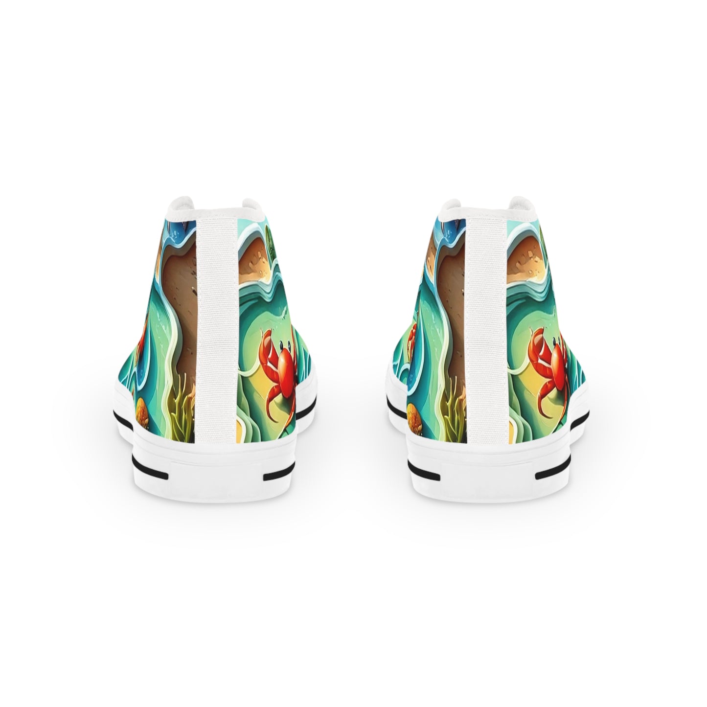 Clawed Current Men’s High Tops