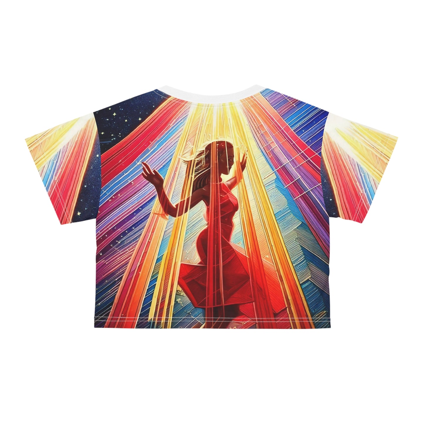 Earthly Dancer Crop Tee